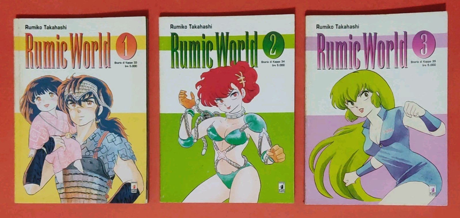 Rumic World 1/3 Completa "Rumiko Takagashi" Manga Star Comics 1997