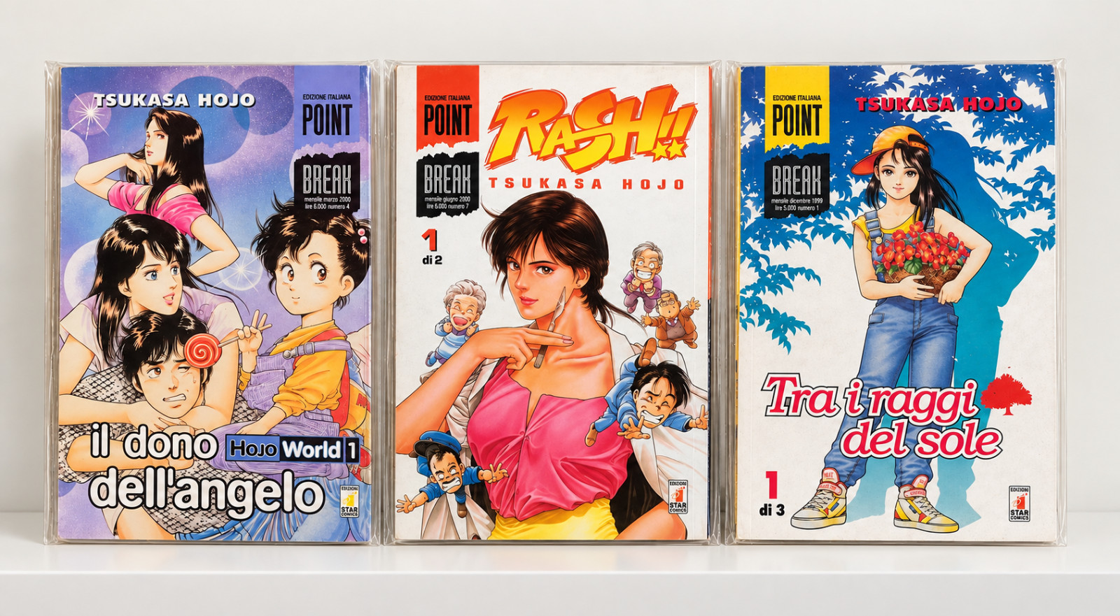 LOTTO MISTO | TSUKASA HOJO | 8 VOLUMI | Star Comics | Prime Edizioni