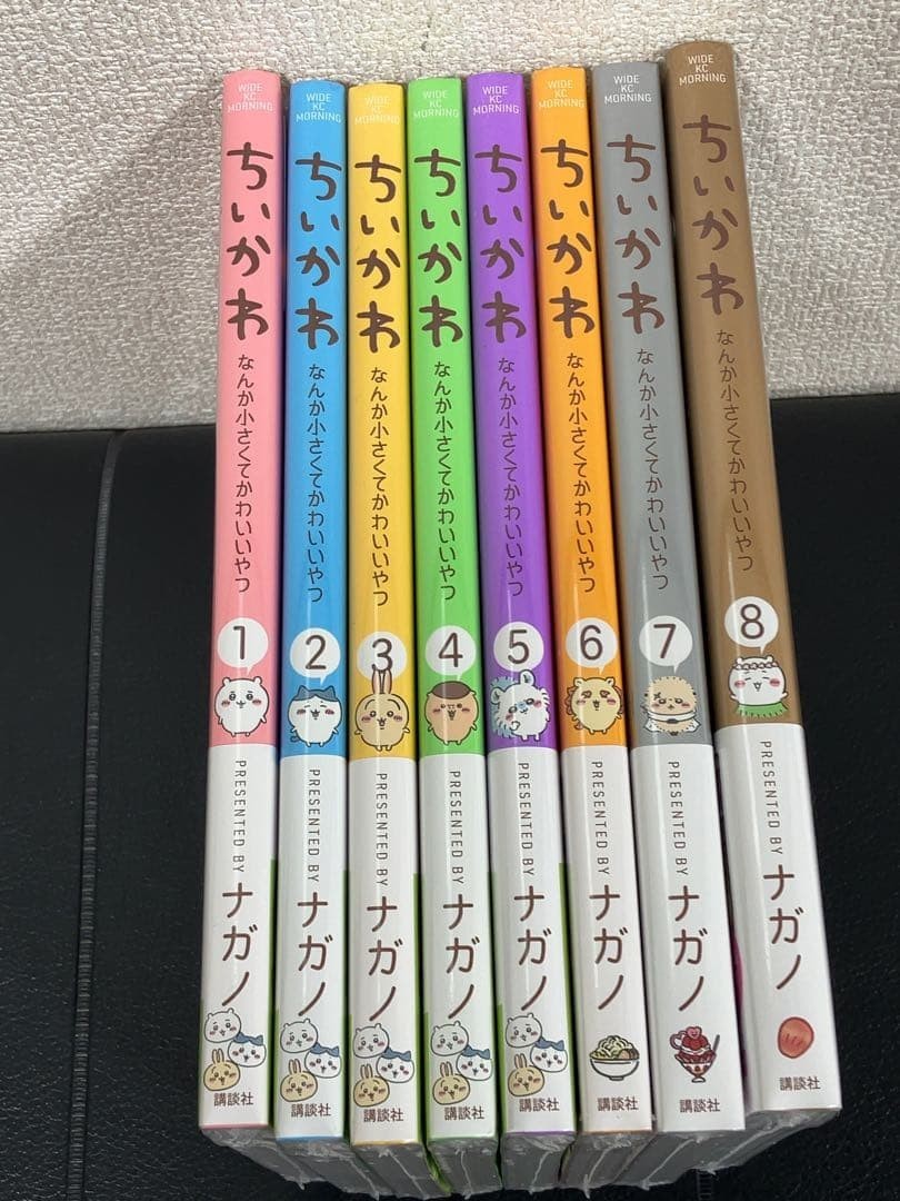 Chiikawa Vol.1-8 Set Manga Fumetto Lingua Giapponese Usato F/S