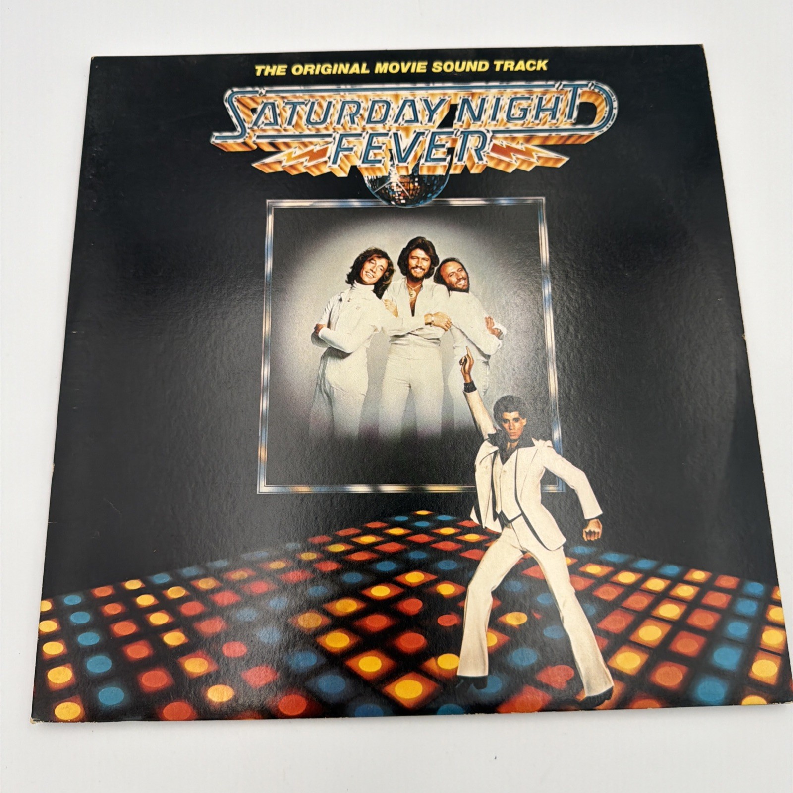 Saturday Night Fever Original Soundtrack 1977 1st Pressing Vinyl LP Record VG