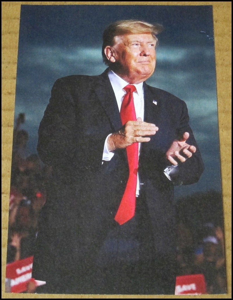 2021 Donald Trump rivista ritaglio foto 3,5"x5,5" presidente degli Stati Uniti 45° 47° POTUS