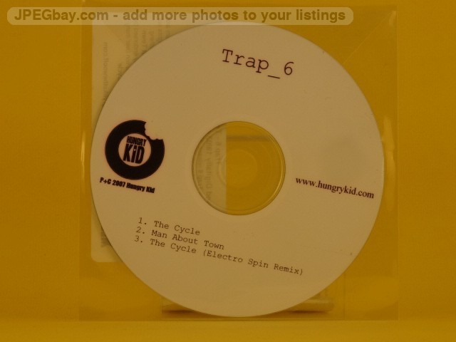 TRAP 6 THE CYCLE (L76) 3 TRACK CD WITH PROMO PLASTIC SLEEVE HUNGRY KID