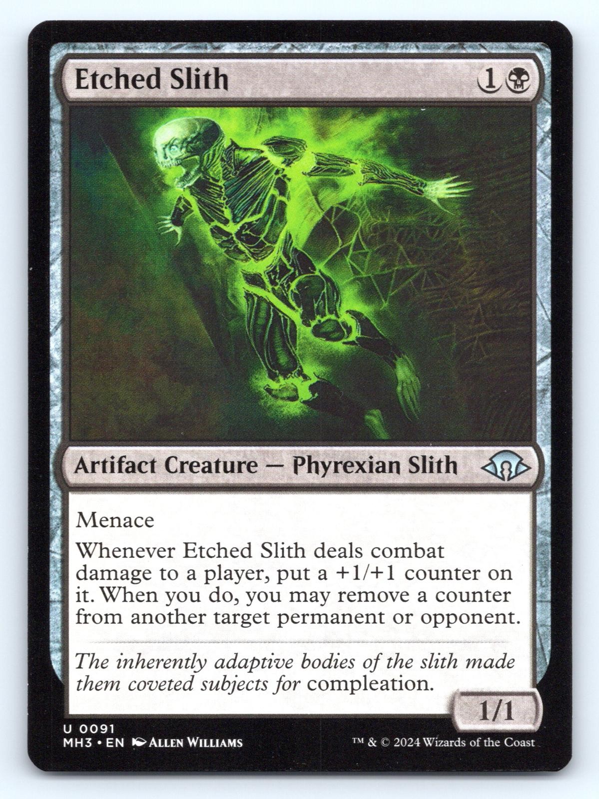 Slith inciso 91 Uncommon Modern Horizons 3 Magic: The Gathering quasi nuovo