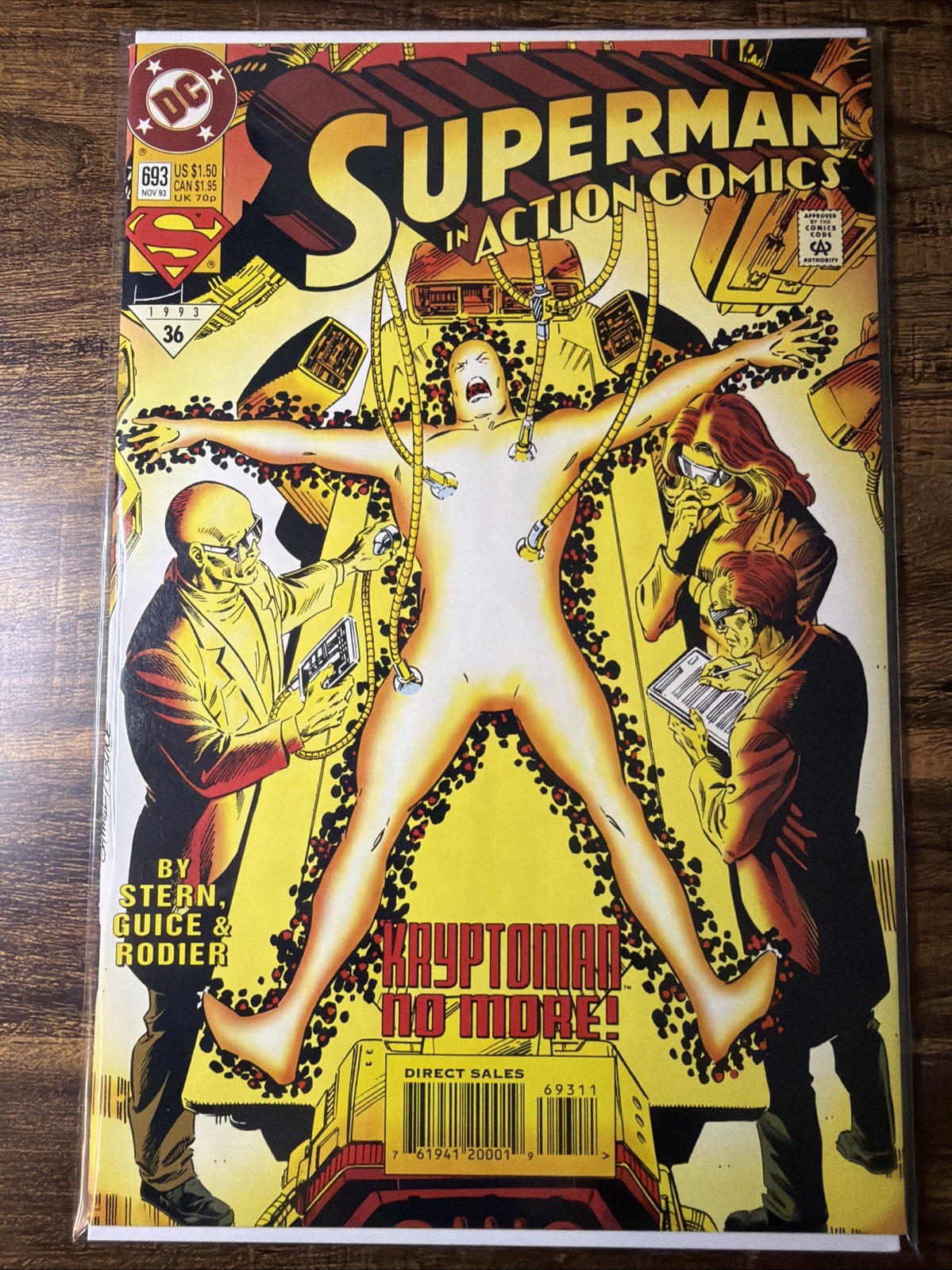 SUPERMAN IN ACTION COMICS COMIC BOOK #693 DC COMICS 1993 NM