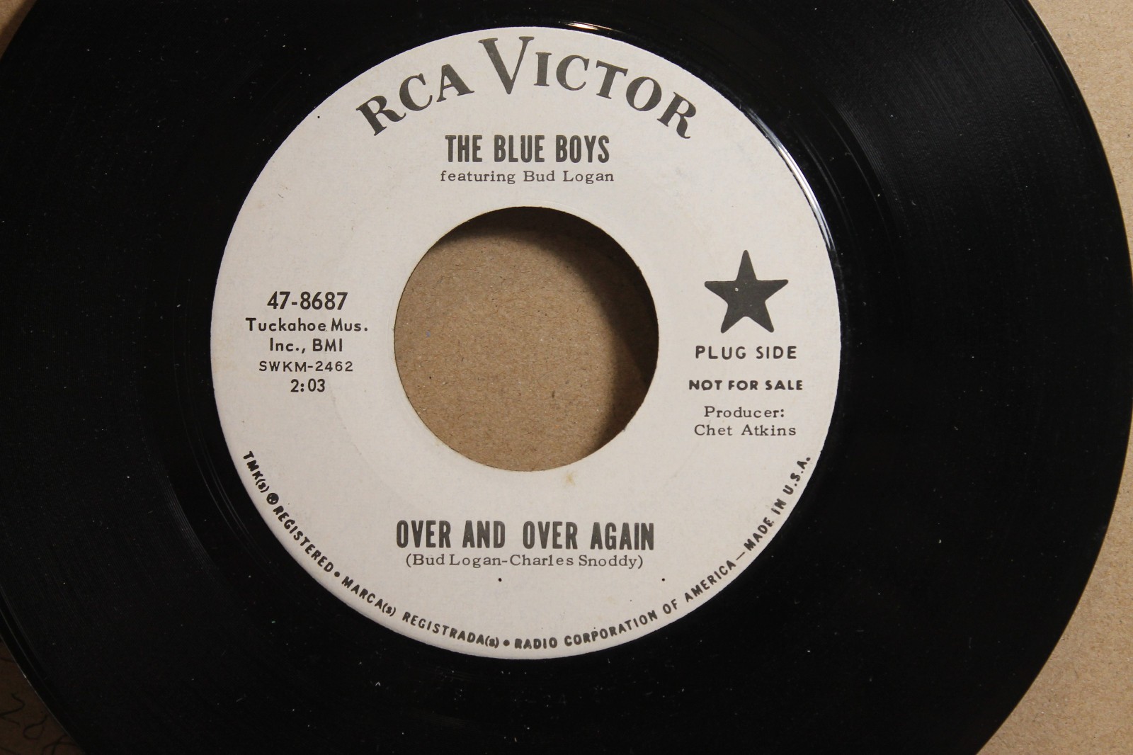BLUE BOYS, THE---OVER AND OVER AGAIN  (1965)