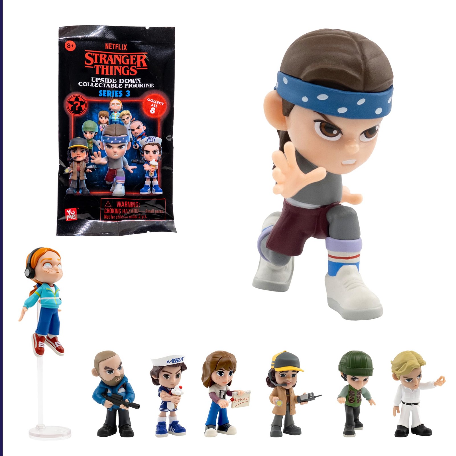 Stranger Things Mini Personaggio da Collezione da 6,35 cm Serie - 6.7 CM