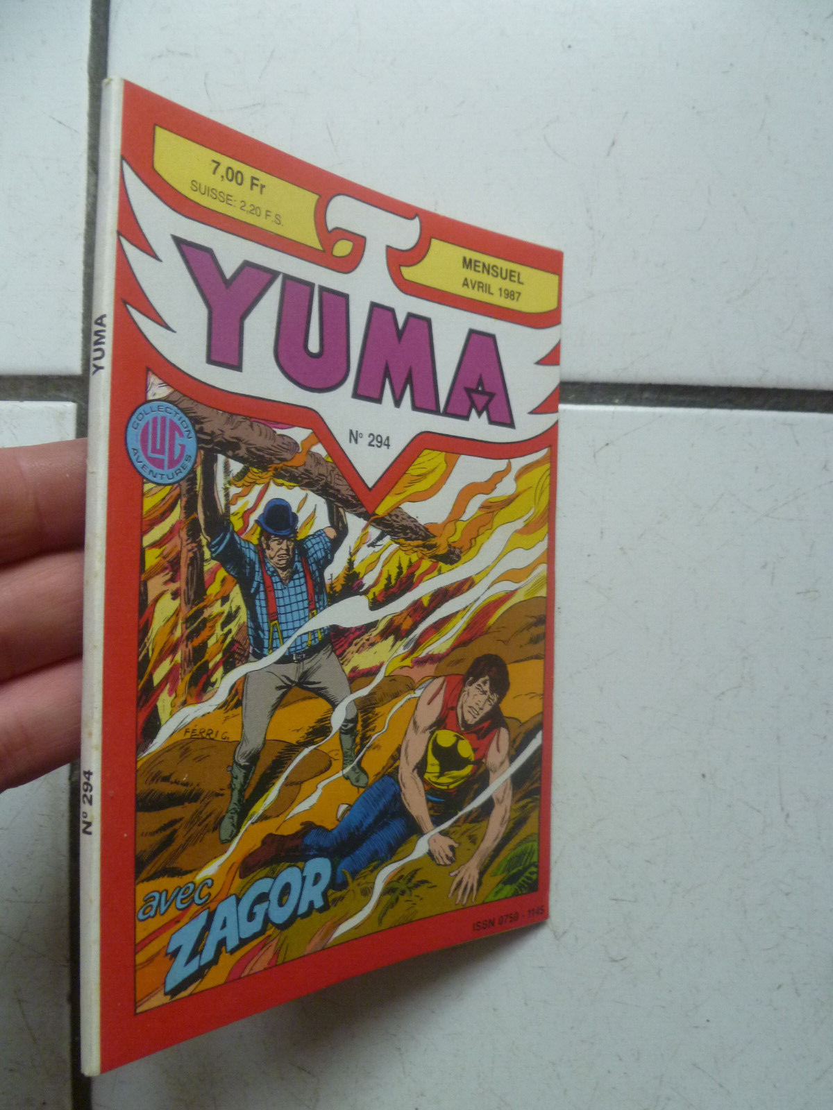 LUG /  YUMA     NUMEROS  294  /  AVRIL  1987