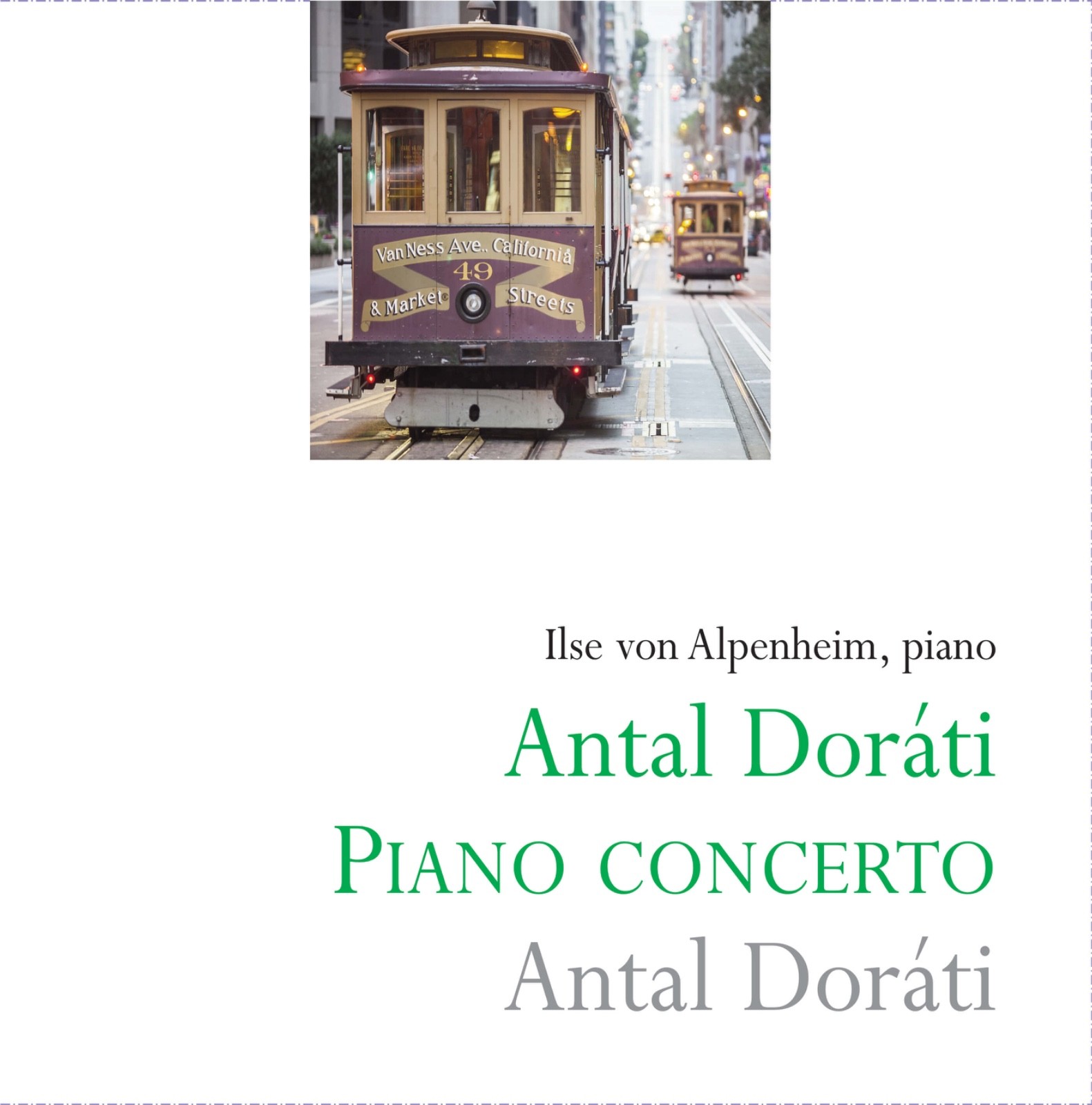 ADL 316 Ilse Von Alpenheim, Piano Antal Doráti PIANO CONCERTO Antal Doráti