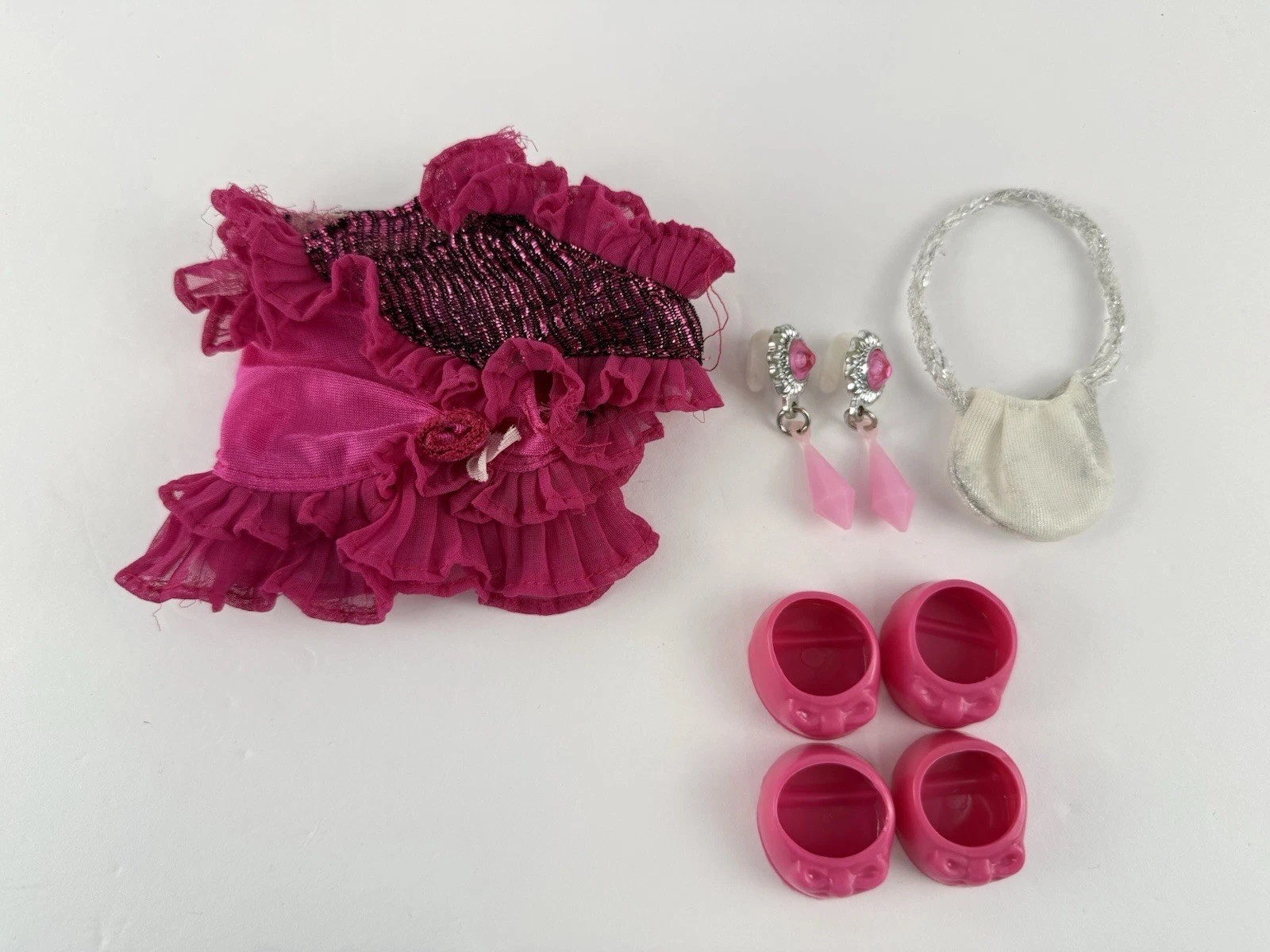 Vintage G1 My Little Pony Wear From the Designer Collection Dress Outfit Shoes