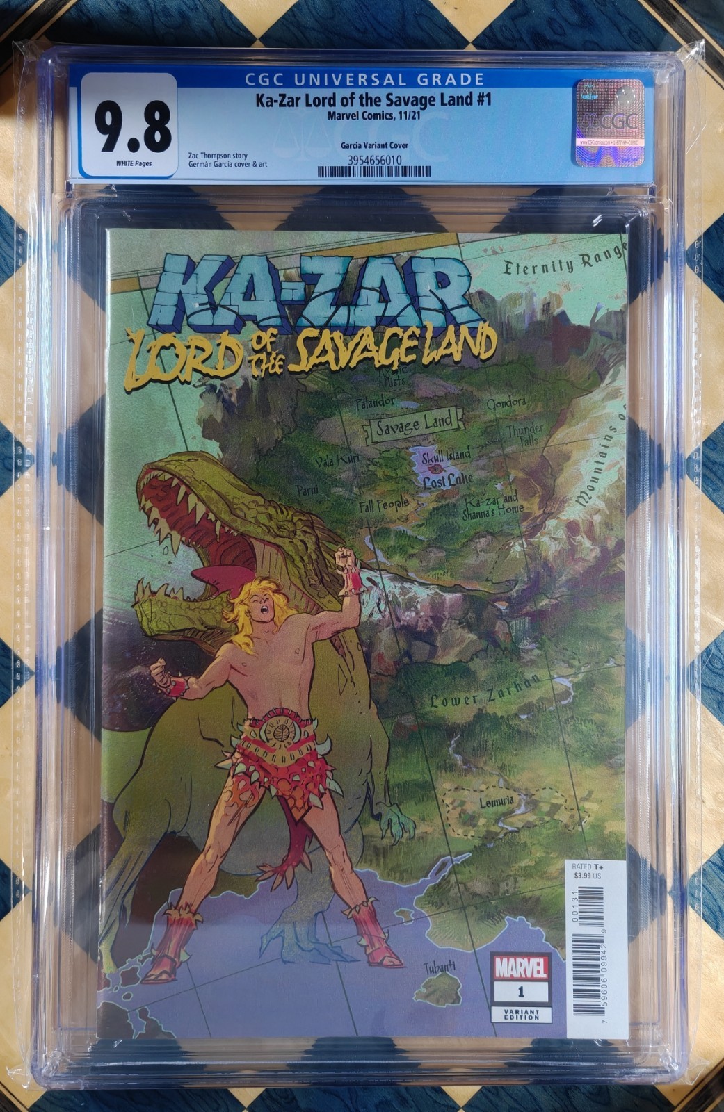 Ka-Zar Lord of the Savage Land #1 CGC 9.8 White Pages Garcia - 💥KaPOW!💥