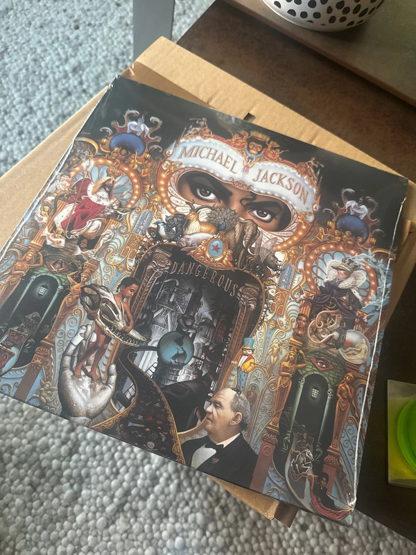 Michael Jackson 2 LP Dangerous 1991
