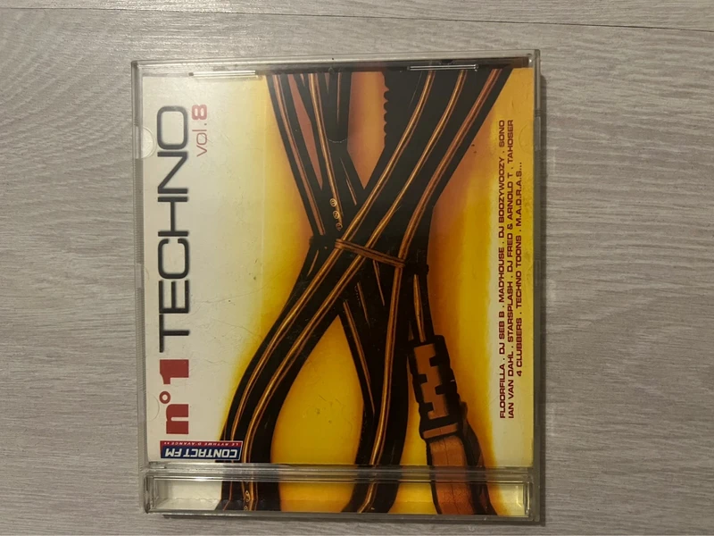 Cd album n1 techno