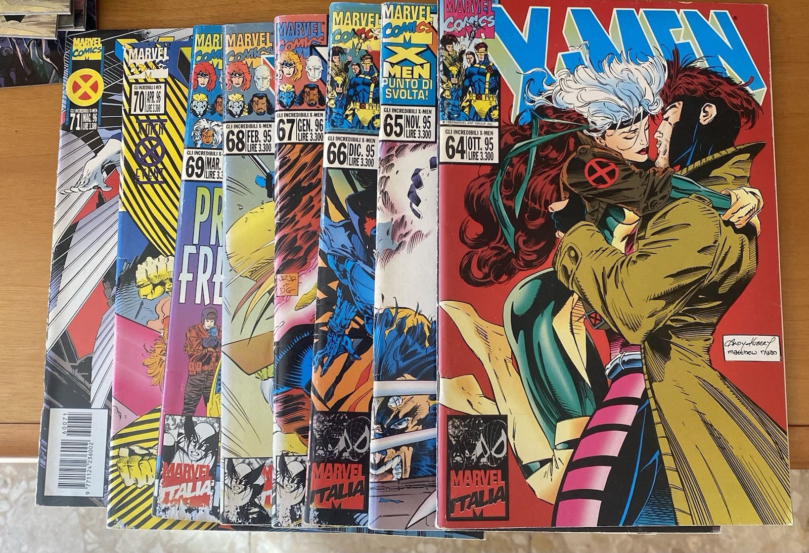 Marvel Italia Lotto di 34 fumetti X-Men e Uomo Ragno
