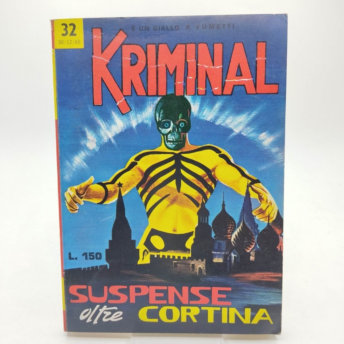 KRIMINAL N. 32   OTTIMO EDICOLA  AUT. 6636  ED. CORNO DIC. 1965  [ST][UFF-32-32]