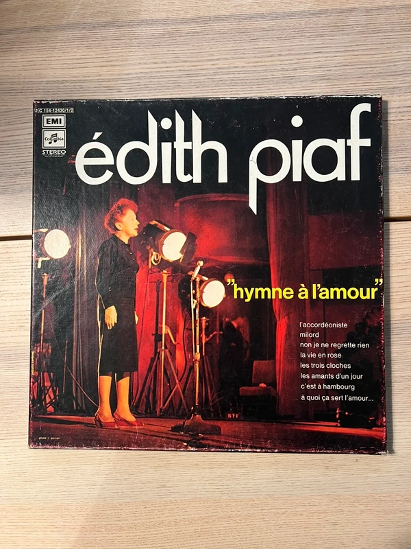 Coffret vinyles Edith Piaf