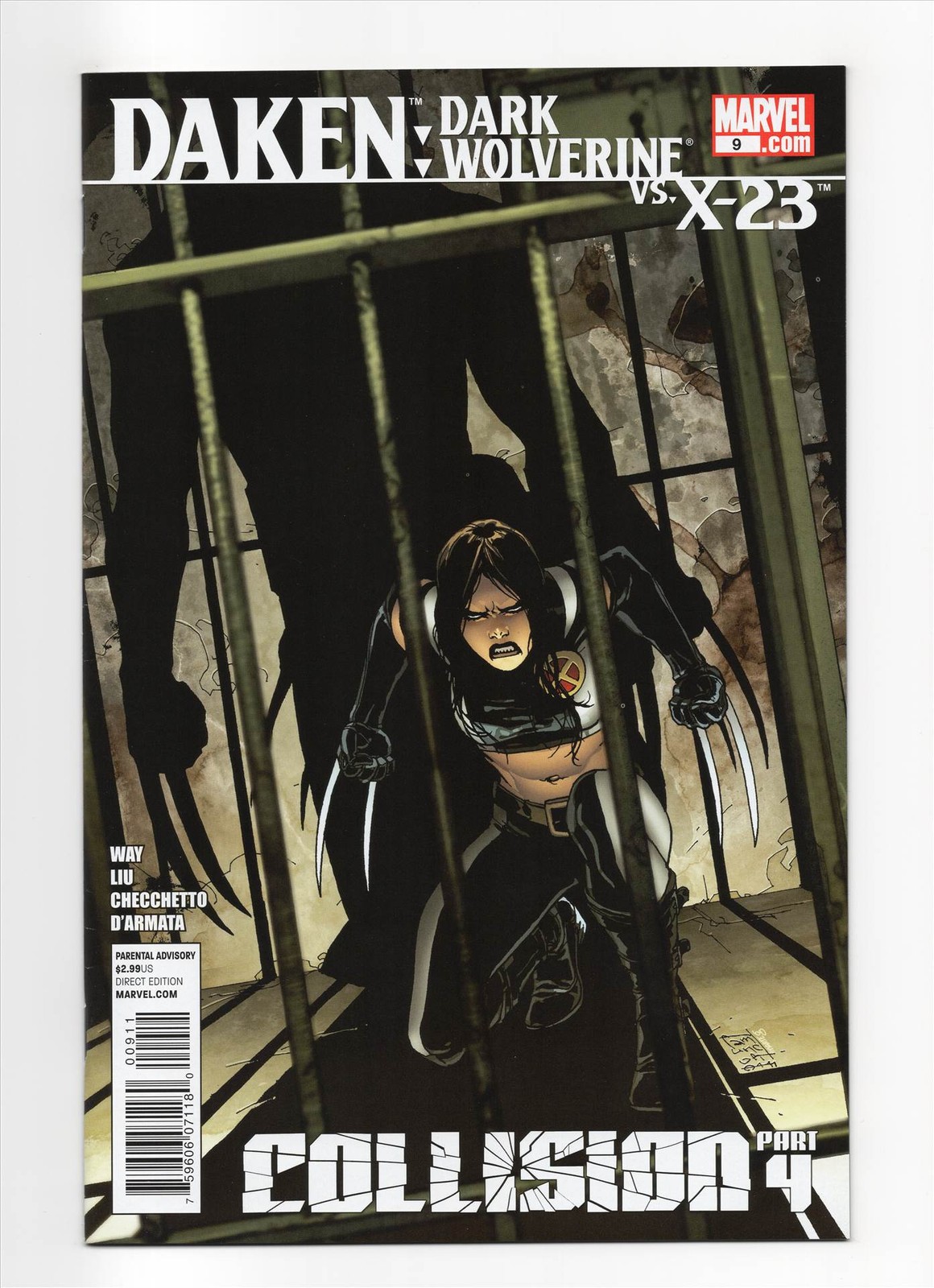 Daken: Dark Wolverine #9 NM+ 2011 X-23 Giuseppe Camuncoli Marvel Comics