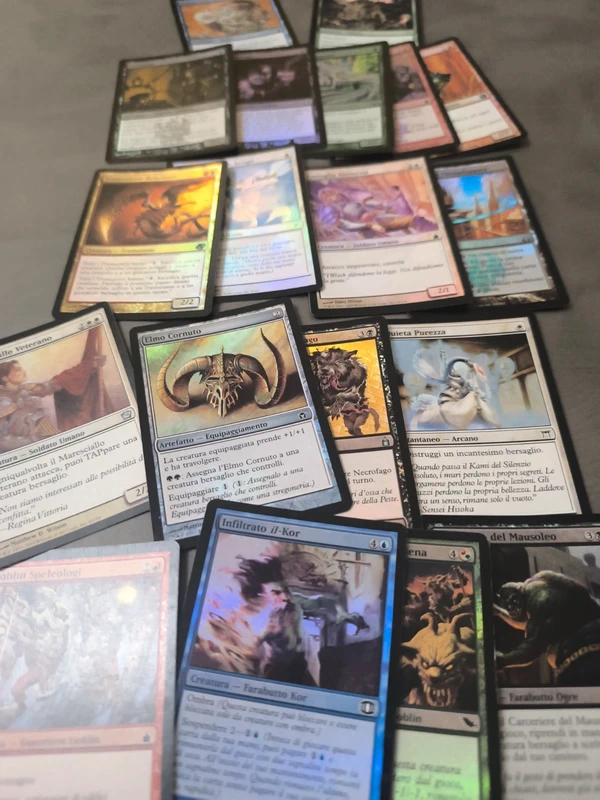 Lotto vintage totalmente foil