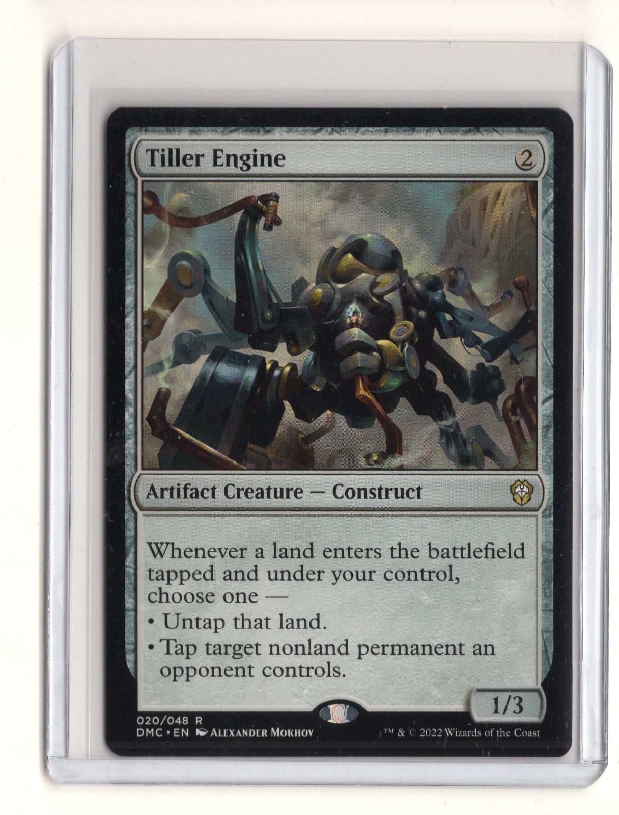 Tiller Engine Commander: Dominaria United R 20 Creatura Artefatto - Costruzione