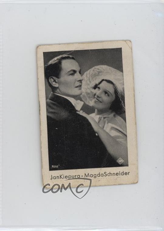 Josetti-Filmbilder Tabacco anni '30 serie 2 Jan Kiepura Magda Schneider #502 hg6