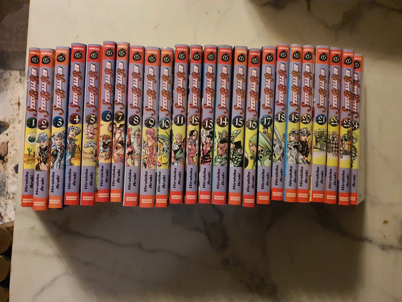 Jojo steel ball run tome 1 à 24