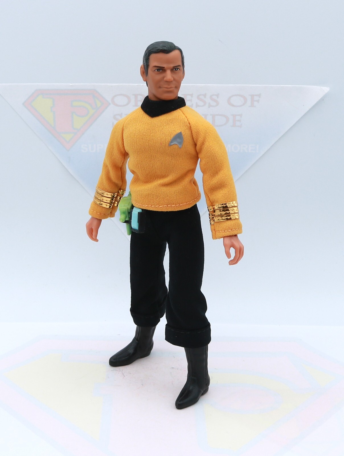 Mego Captain Kirk Star Trek Vintage 1974 All Original T2 Action Figure ~MINTY