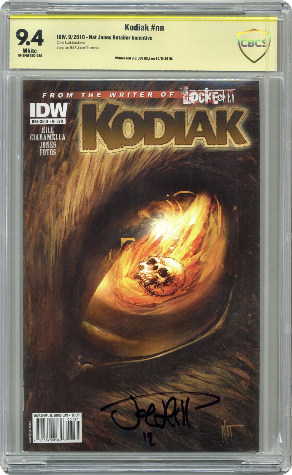 Kodiak #0B CBCS 9.4 Witned Sig 2010 19-3FAF6EC-080