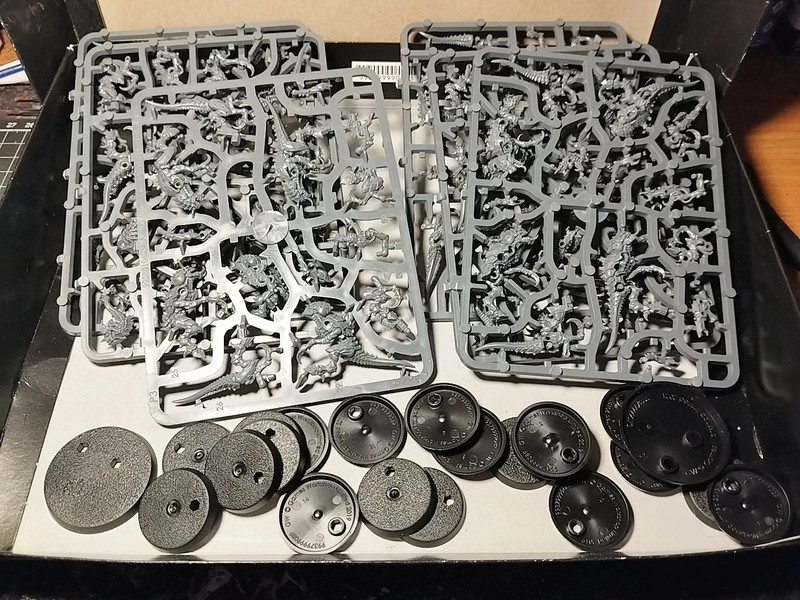 Warhammer 40000 tyranids 20x termagants 2x ripper swarms