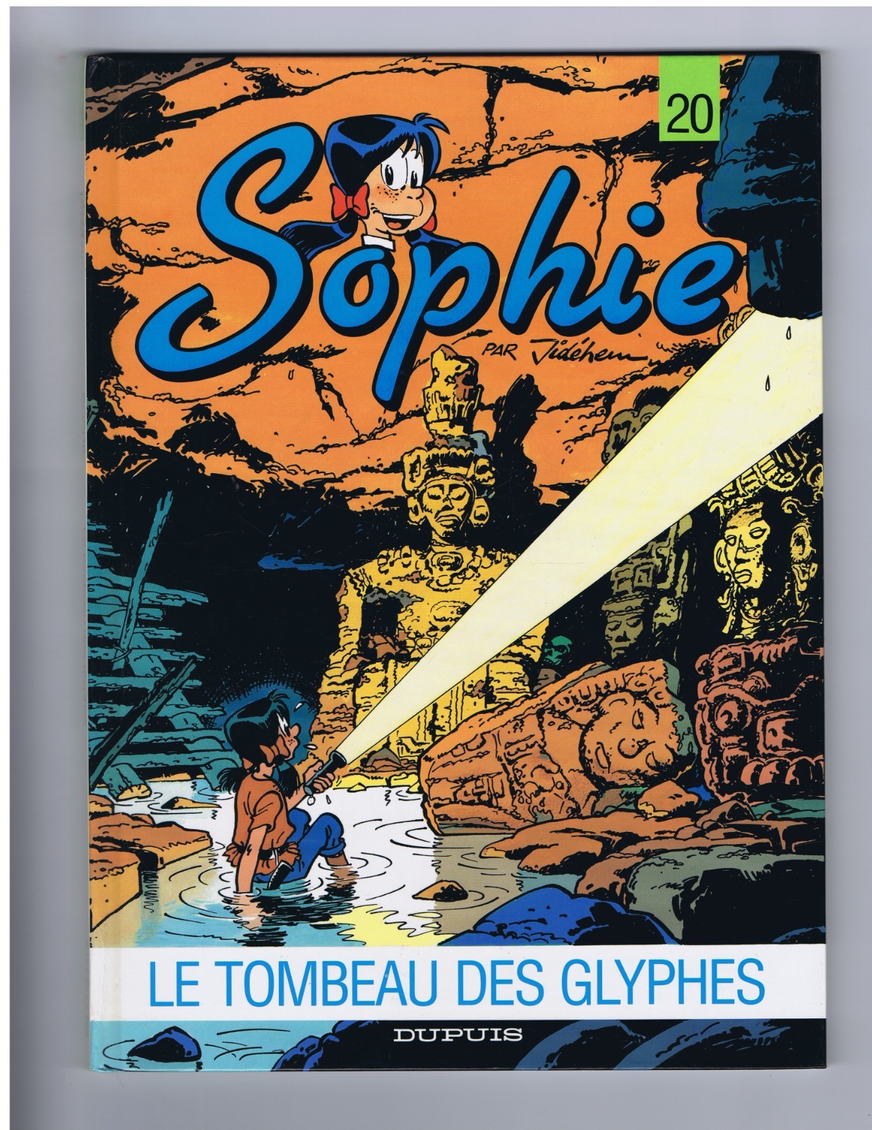 SOPHIE  n°20  LE TOMBEAU DES GLYPHES   JIDEHEM   DUPUIS  EO  PARFAIT ETAT