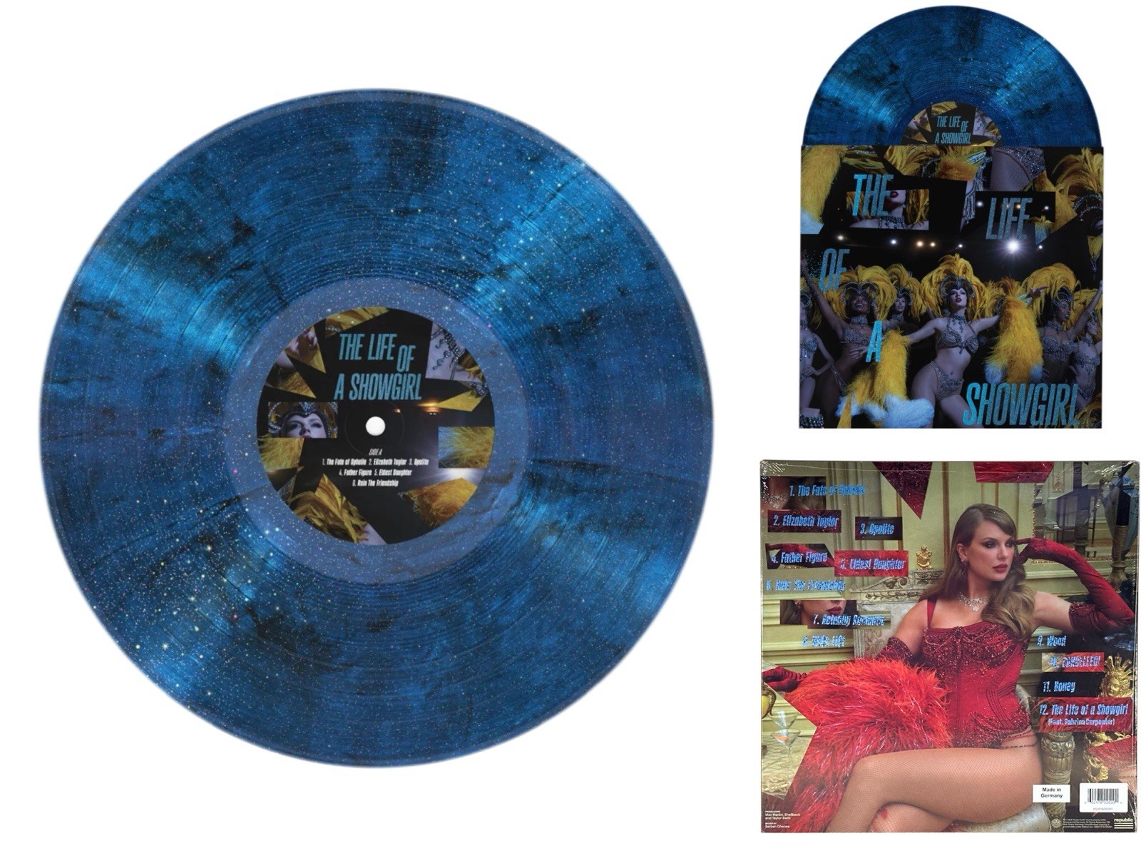The Life OfA Showgirl Baby That’s Show Business Lakeside Beach Blue Vinyl SEALED