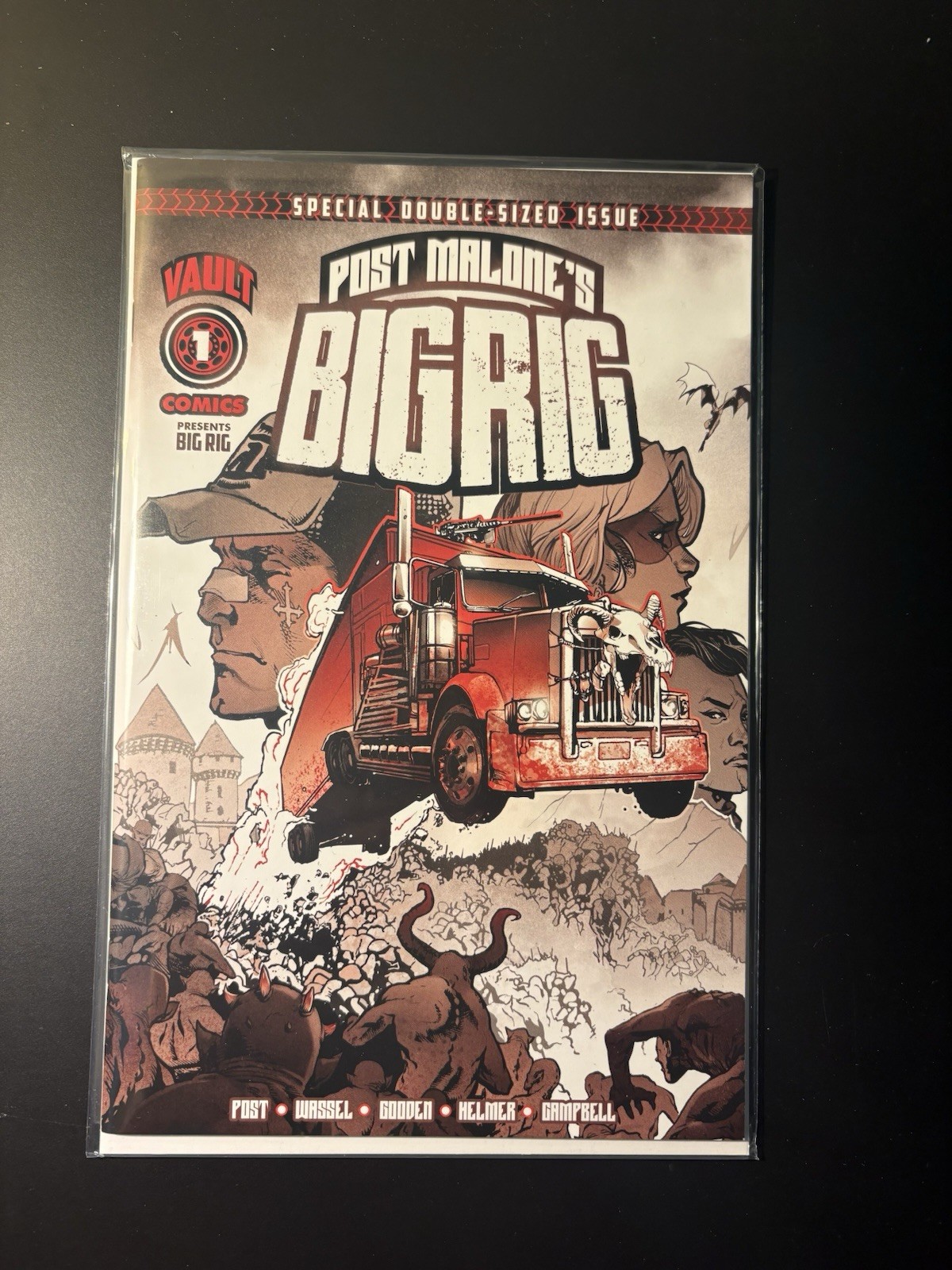 Post Malone’s Big Rig #1 Vault Comics Special Double-Sized Issue