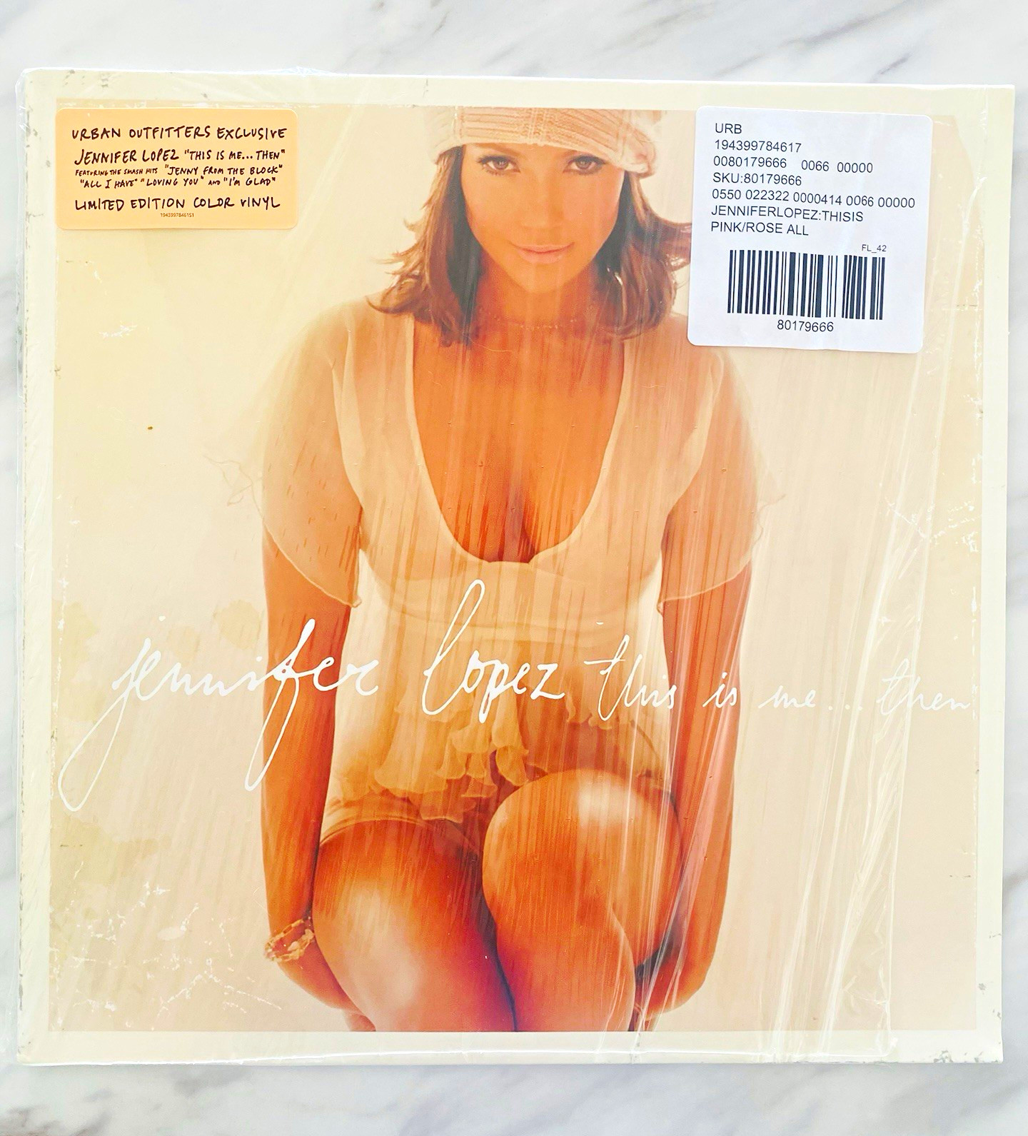 Jennifer Lopez This Is Me... Then Vinyl LP Epic Limited 12" Pink/Rose Sleeve