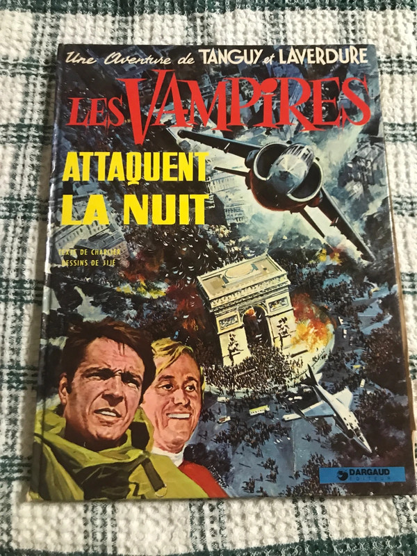 Bd les vampires attaquent la nuit Tanguy laverdure