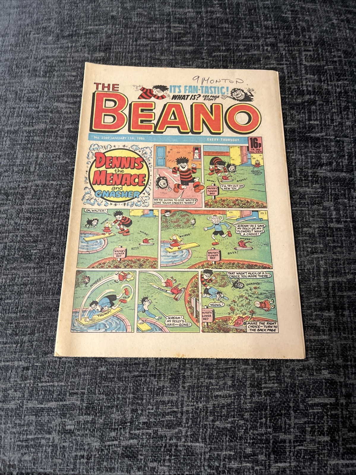 Beano Comic - #2269 - 11 January 1986