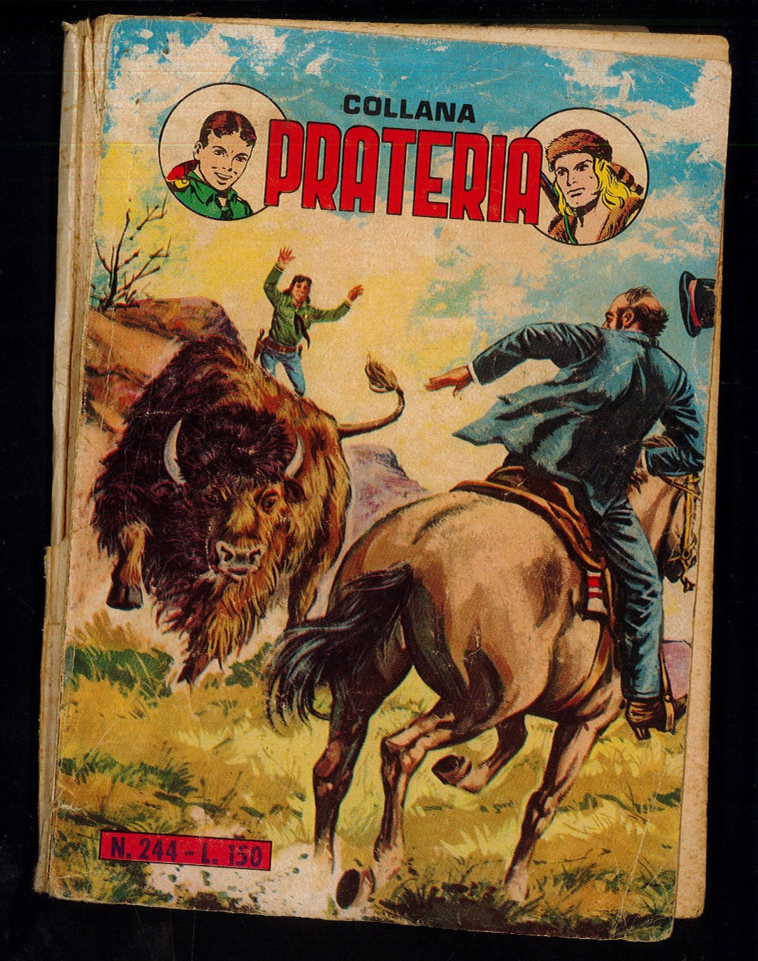 Capitan Miki - Grande Blek Collana Prateria n.244 1968 Editoriale Dardo▓