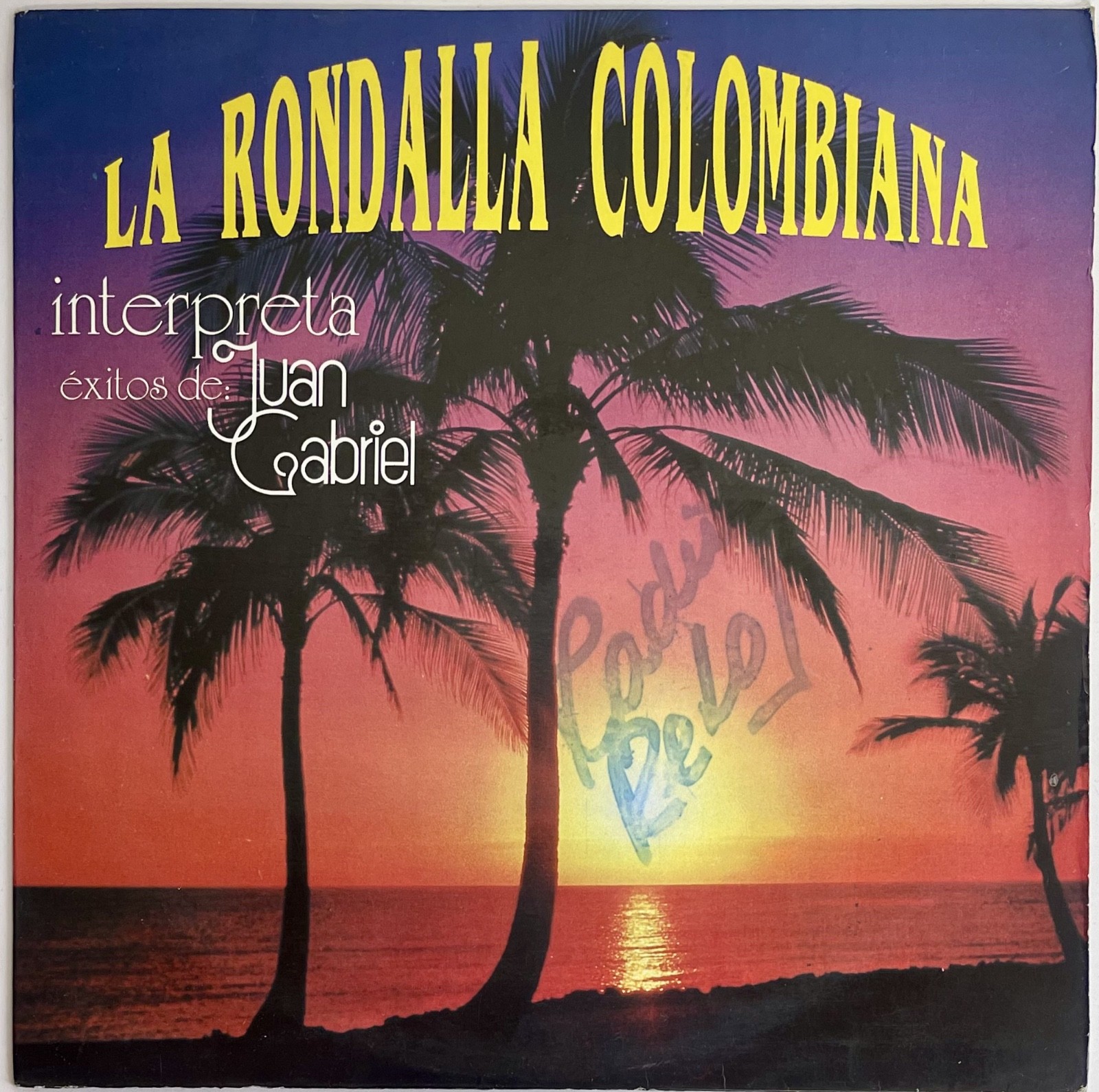Rondalla Colombiana Interpreta Exitos de Juan Gabriel - RARE Press VG+