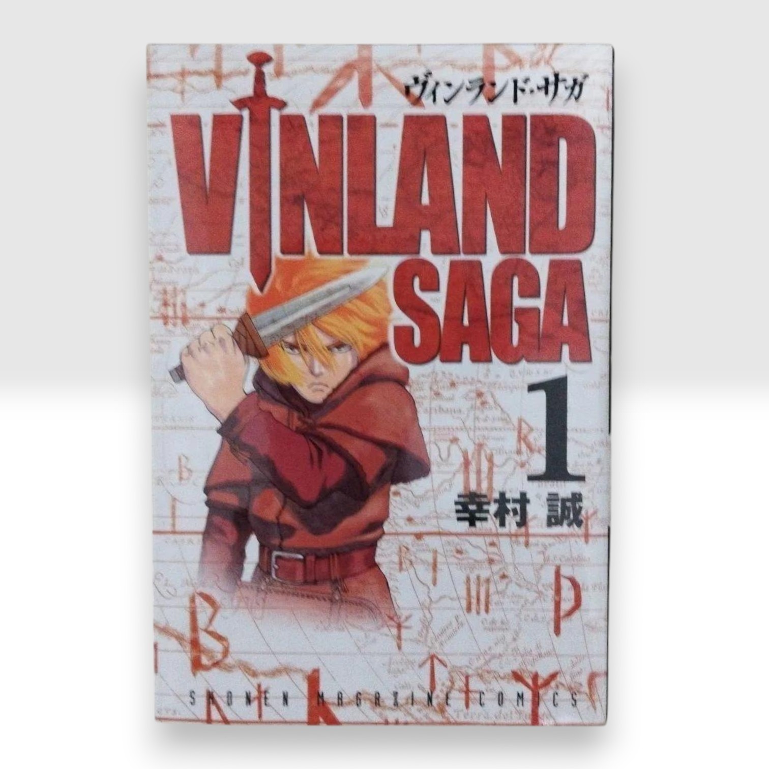 Vinland Saga vol.1 Prima Edizione 1a Stampa OBI Shonen rivista Makoto Yukimura