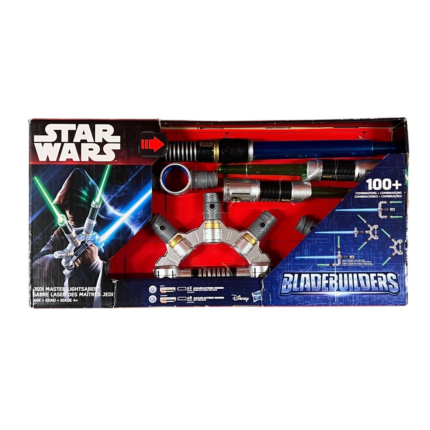 Star Wars Bladebuilders Jedi Master Lightsaber Set Hasbro Giocattolo Personalizzabile