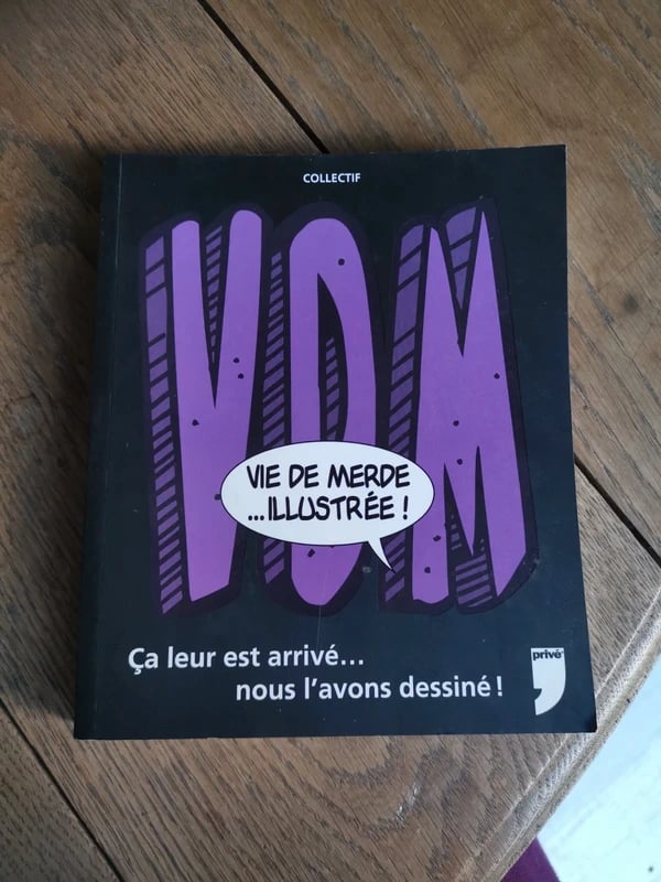 Livre humoristique illustré VDM