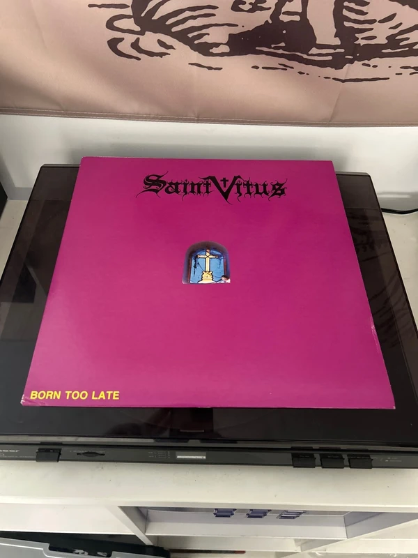 Saint Vitus - Born too late vinyle