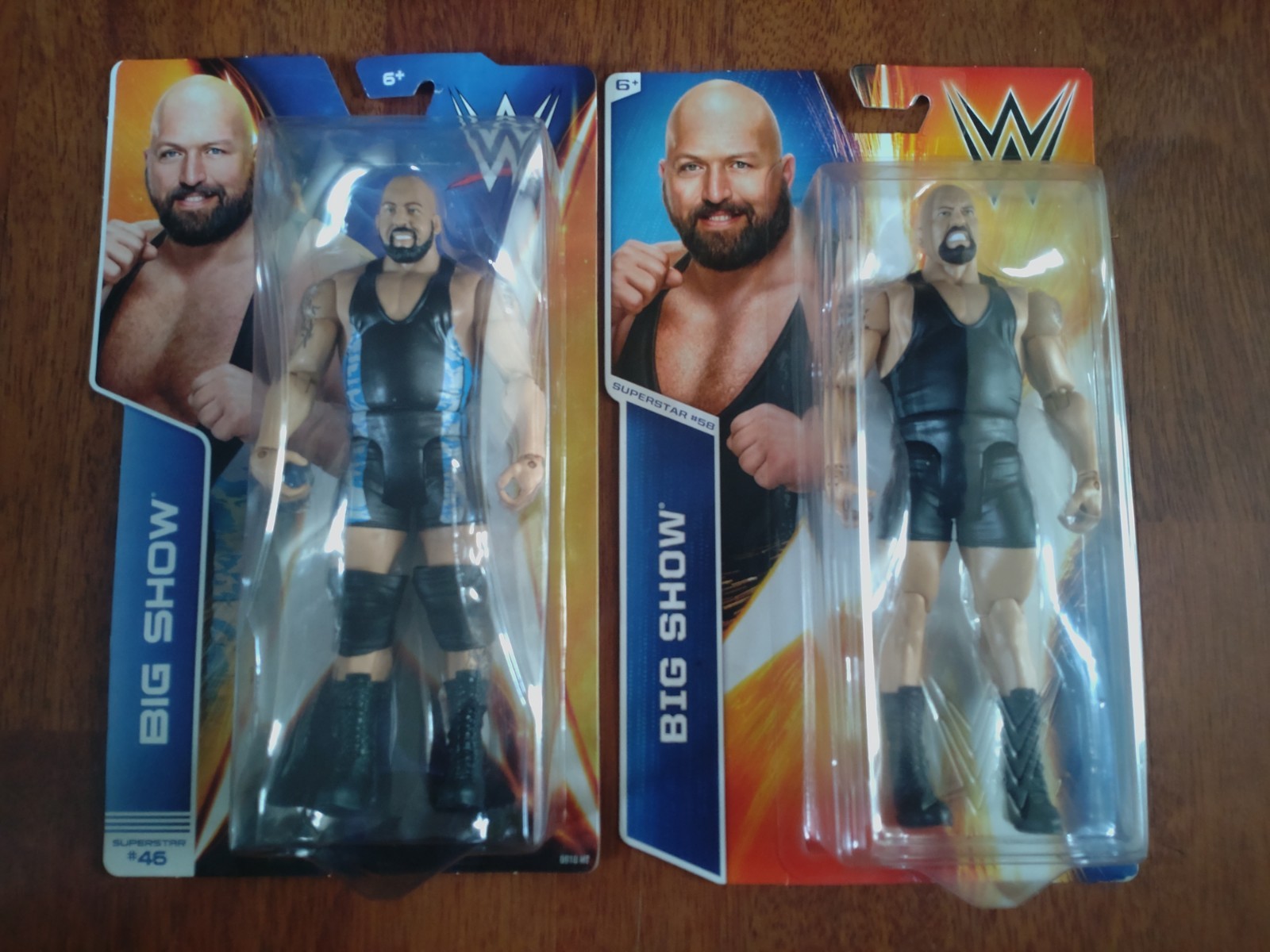 Wwe Big Show Figures Sealed