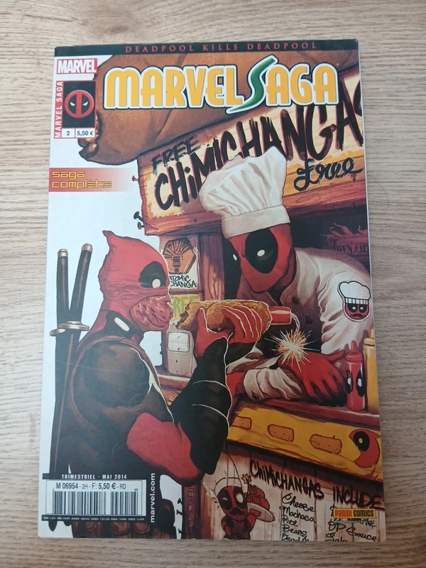 Marvel saga deadpool