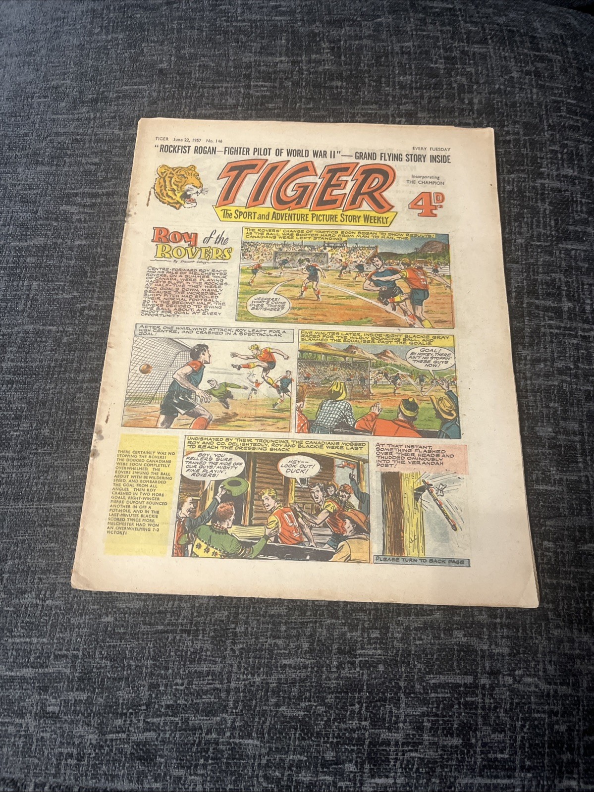 Tiger Comic - #146 - 22 June 1957