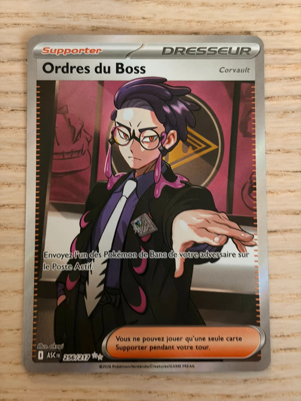 Ordres du Boss 256/217 Héros Transcendants ASC FR