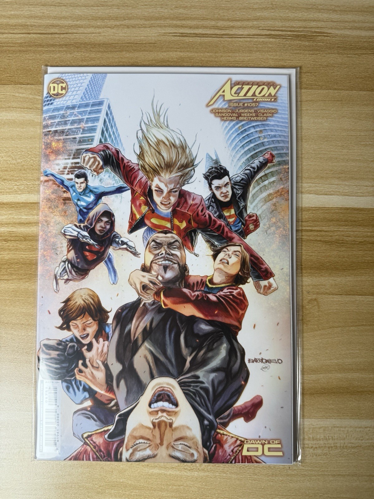 Action Comics #1057 DC Comics Cover E Al Barrionuevo variante 1:50