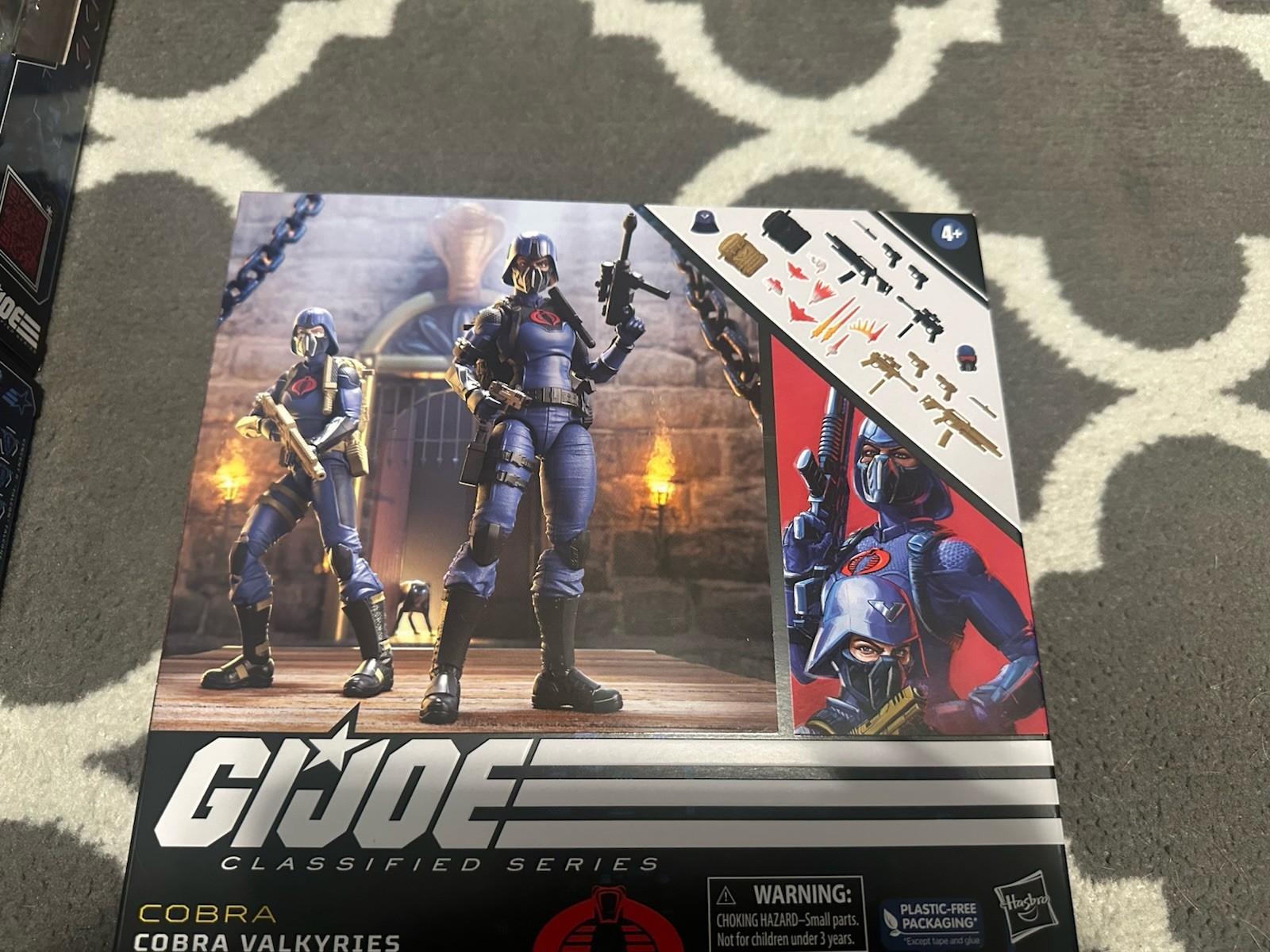 Gi Joe Classified Cobra Valchirie Set di 2 confezioni