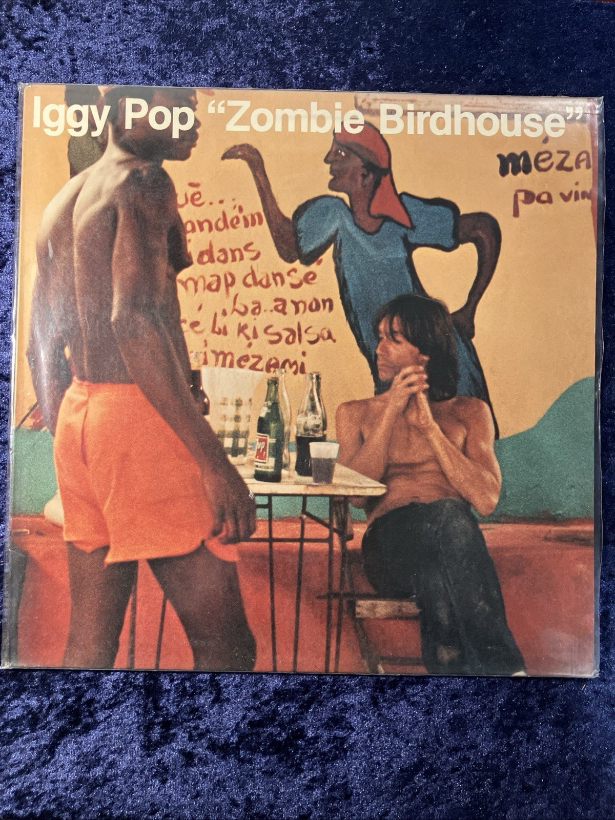 Iggy Pop - Zombie Birdhouse - LP Animal Records 1982 Orig Pressing NM Record