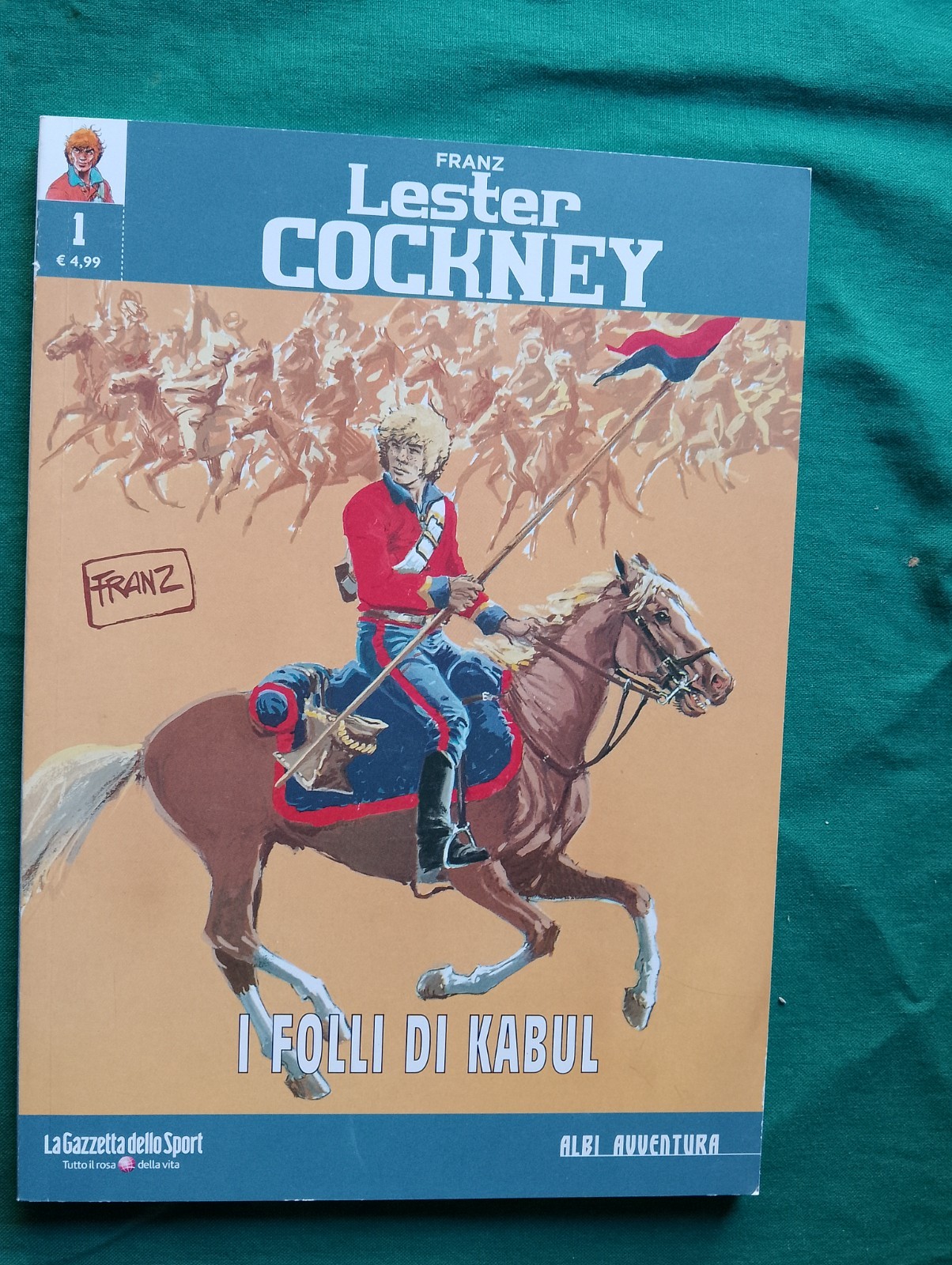 LESTER COCKNEY N°1/7 SERIE COMPLETA - LA GAZZETTA DELLO SPORT N°36/42 - A COLORI