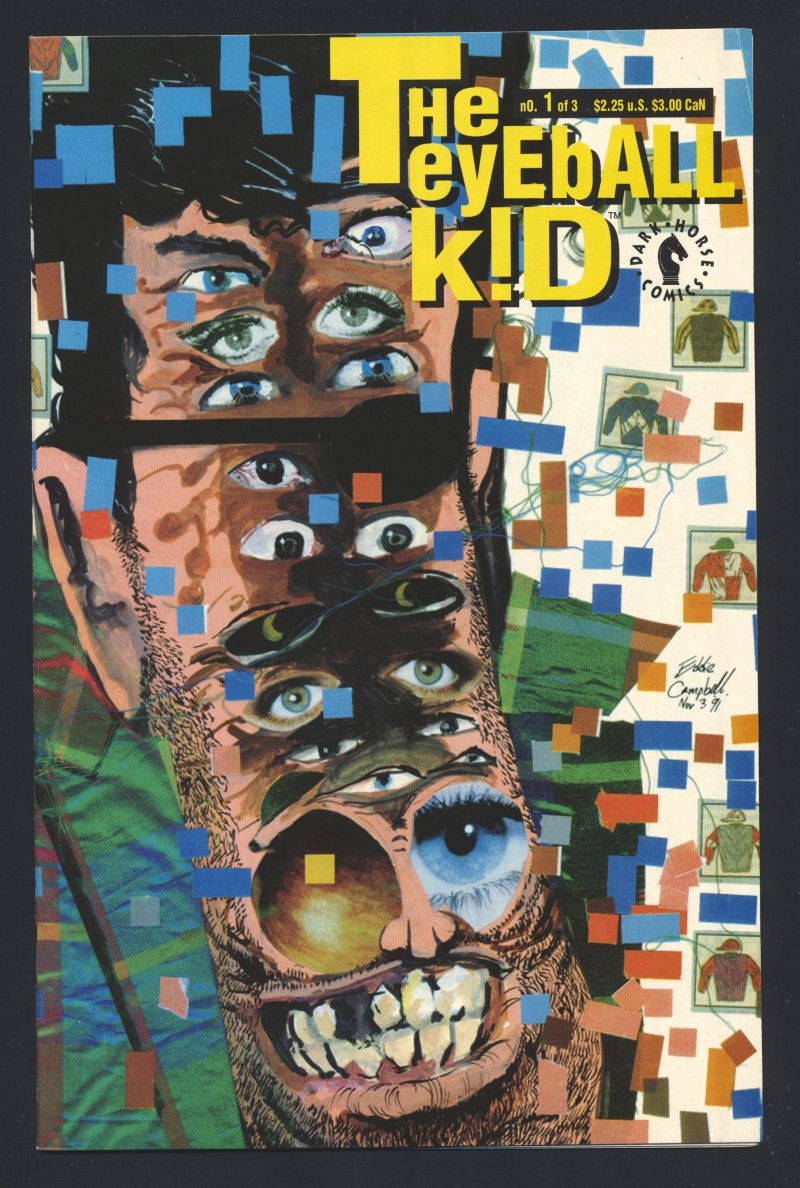 The Eyeball Kid #1 VF/NM 1992 Dark Horse Eddie Campbell fumetto