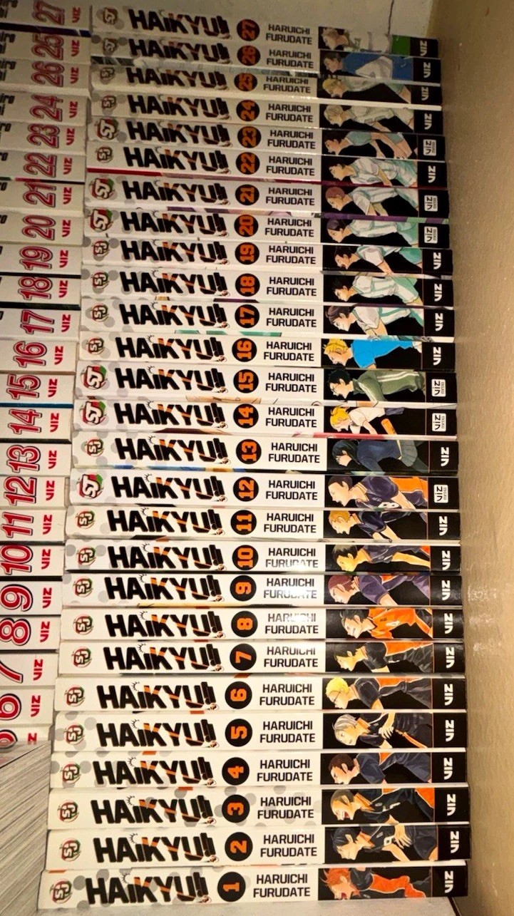VIZ Haikyu!! Manga tutti i volumi di Haruichi Furudate volumi 1-45