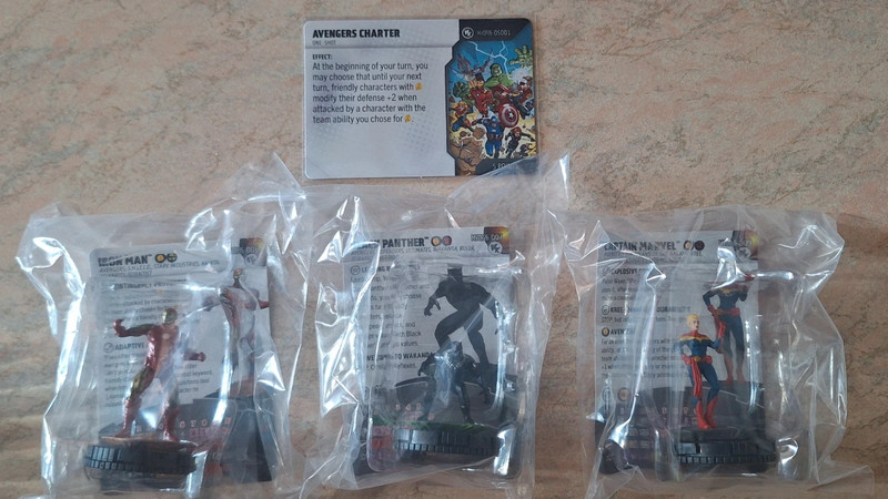 Heroclix awesome Avengers op kit